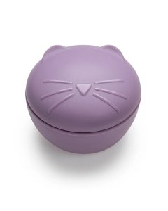 Silicone Bowl with Lid - Cat