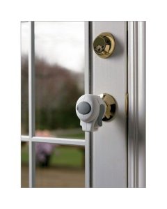 Door Knob Lock 2 Pack - White