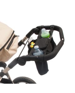Stroller Caddy Parent Tray - Black