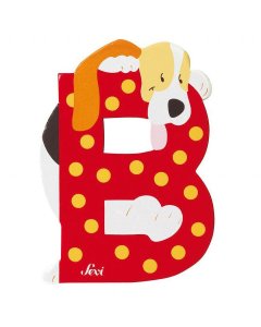 Animal Wooden Letter - B