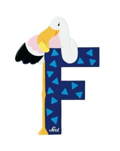 Animal Wooden Letter - F