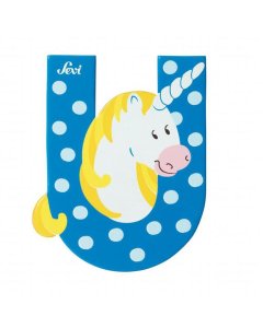 Animal Wooden Letter - U
