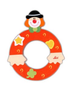 Clown Wooden Letter - O