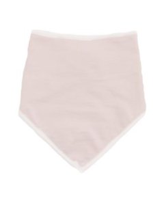 Organic Jersey Bandana Bib - Pink 