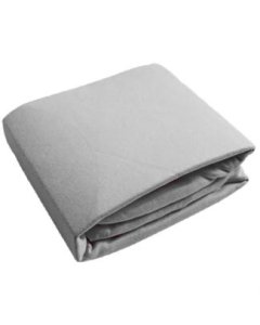 Flannel Playpen Fitted Sheet - Grey