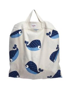 Play Mat Bag - Blue Whale