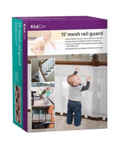 15 Feet Mesh Rail Guard - White