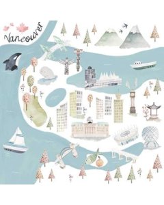 City Muslin Quilt - Vancouver