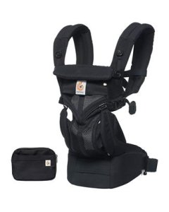 4 Position Omni 360 Baby Carrier Cool Air Mesh - Onyx Black