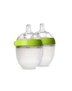 Baby Bottle - Green - 5 oz 2 Pack