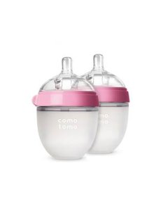 Baby Bottle - Pink - 5 oz 2 Pack