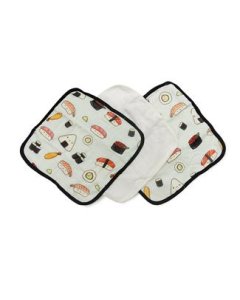 Washcloth 3 Pieces Set - Sushi