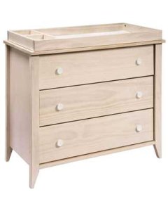 Sprout 3 Drawer Changer Dresser - Washed Natural White