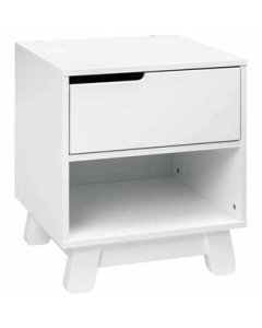 Hudson Nightstand With Usb Port White