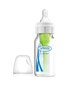 Options Narrow Neck Glass Bottle 4oz