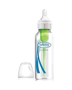 Options Narrow Neck Glass Bottle 8oz