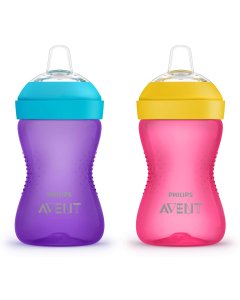My Grippy Spout Cup 10oz 2Pk Pink And Purple