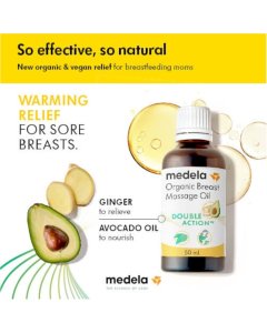Organic Breast Massage Oil 50 ml