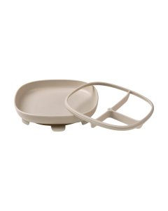 2 in 1 Suction Plate - Latte