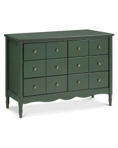 Liberty 6-Drawer Assembled Dresser - Forest Green