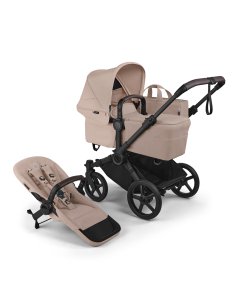 Donkey 6 Mono Stroller Black/Desert Taupe