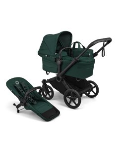 Donkey 6 Mono Stroller Black/Fern Green