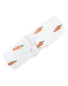 Cotton Muslin Blankets 48x48 - Carrots