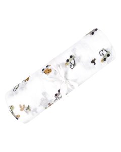 Cotton Muslin Blankets 48x48 - Dinos