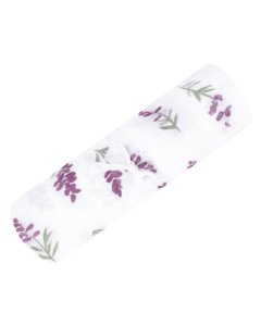 Cotton Muslin Blankets 48x48 - Lavender