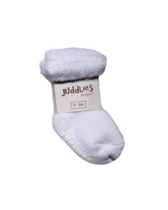 2 Pack Infant Socks - White