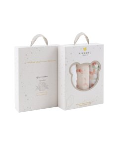 Muslin Burp Cloth 3 Pack - Pink