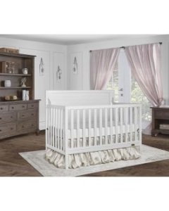 Cape Cod 5 in 1 Convertible Crib - White