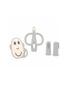Teething Starter Set - Cool Gray