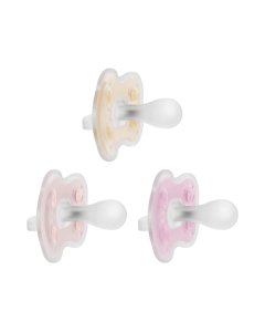 Advantage One-Piece Pacifier 3pk 0-6m - Neutral