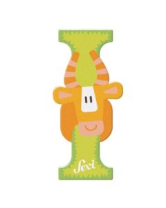 Animal Wooden Letter - I