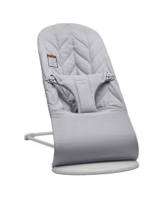 Bouncer Bliss, Woven, Light Gray Melange