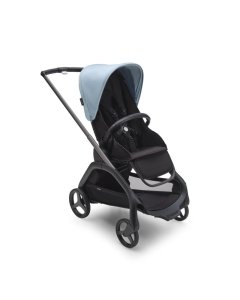 Dragonfly Seat Complete - Graphite/Midnight Black-Skyline Blue