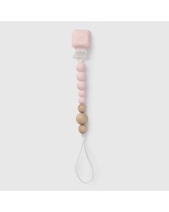 Colour Pop Pacifier Clip - Pink Quartz