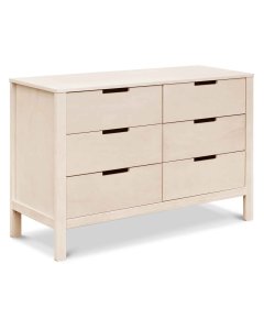 Colby 6 Draw Dresser - Washed Natural