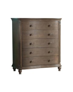 Gardena 5 Drawer Chest - Slate
