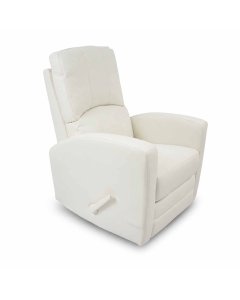 Habana Leather Glider - White