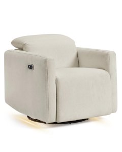 Isla Cloud Power Recliner - Vanilla