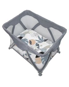 Percale Playard Sheet Printed - Palm Breeze