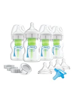 5 oz Options+ Wide Neck Breast to Bottle Slow Flow Set