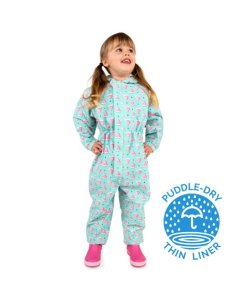 Puddle-Dry Waterproof Play Suit - Watermelon