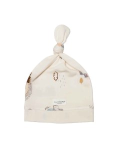 Top Knot Beanie Tencel - Cozy Forest