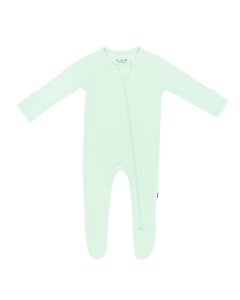 Zippered Footie - Mint