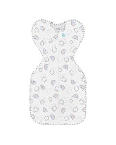 Swaddle UP Original Cotton 1.0 Tog - Rainbow White