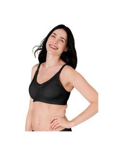 3 in 1 Nursing and Pumping Bra - Black