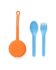 OmiePod Spoon & Fork Set - Sunrise
